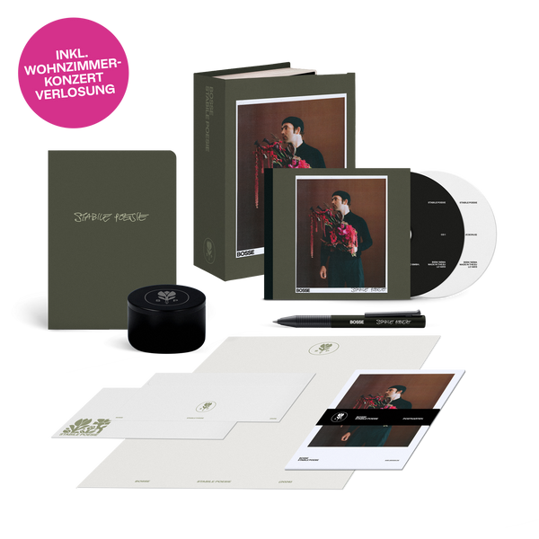 Bosse - Stabile Poesie - Fanbox (signiert + limitiert) (inkl. 2CD, Notizbuch, LAMY Tintenroller, Verlosung u.v.m.)