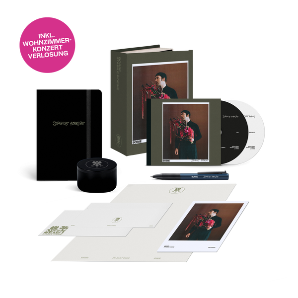 Bosse - Stabile Poesie - Fanbox (signiert + limitiert) (inkl. 2CD, Notizbuch, LAMY Tintenroller, Verlosung u.v.m.)