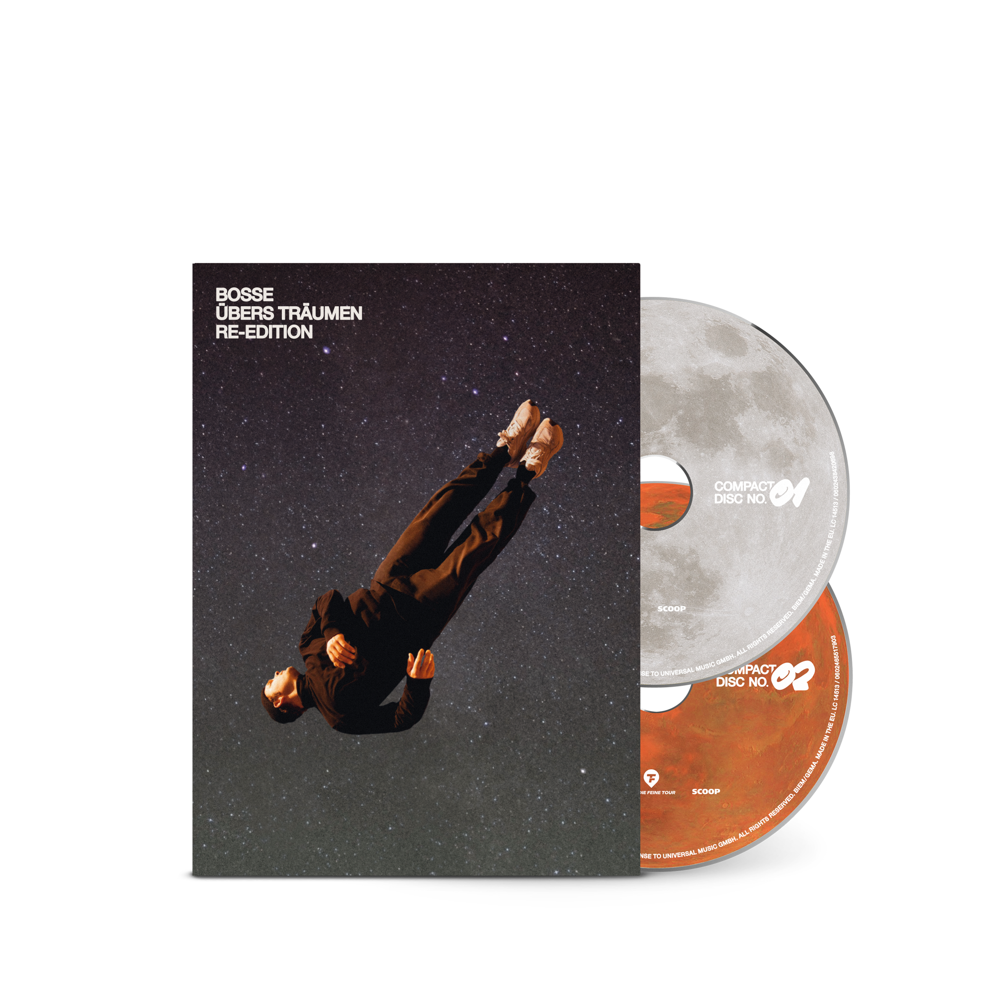 Bosse Übers Träumen 2CD im Buch (32 Seiten) 352877