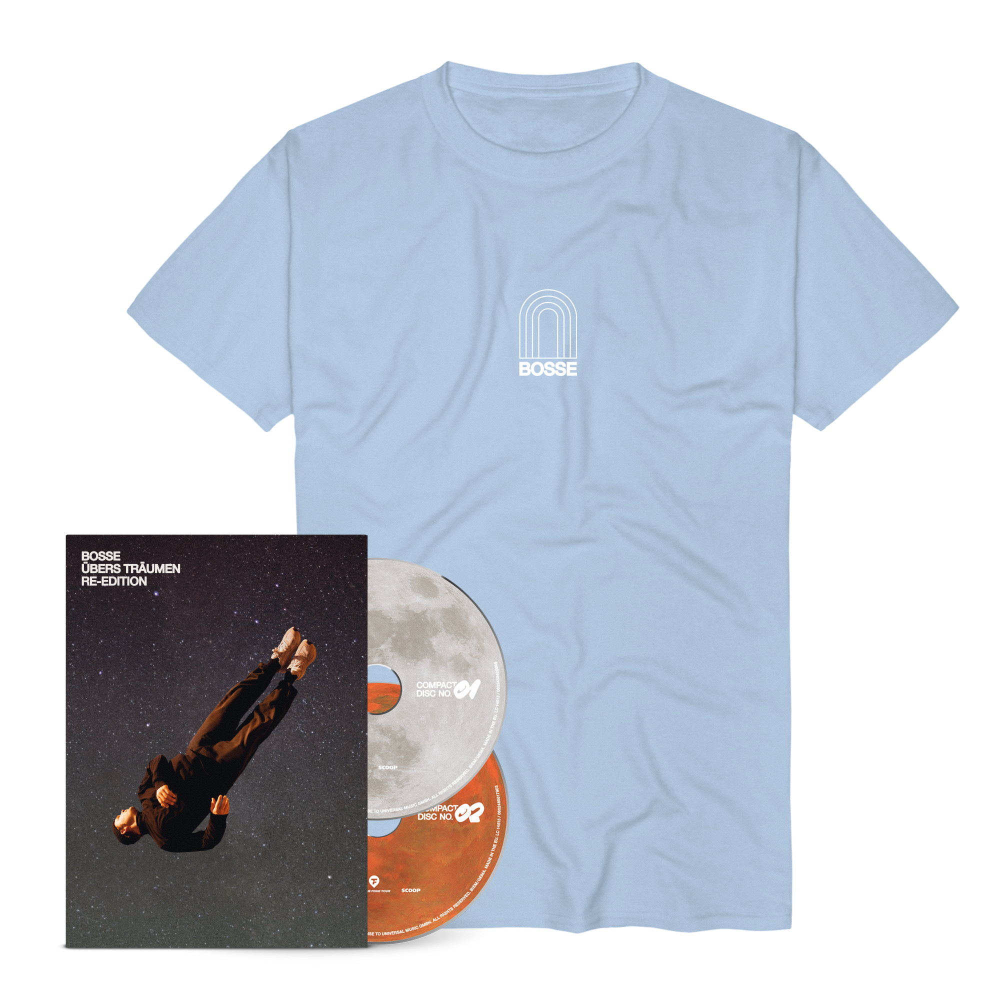 Bosse Übers Träumen Ltd. 2CD + T-Shirt 352881