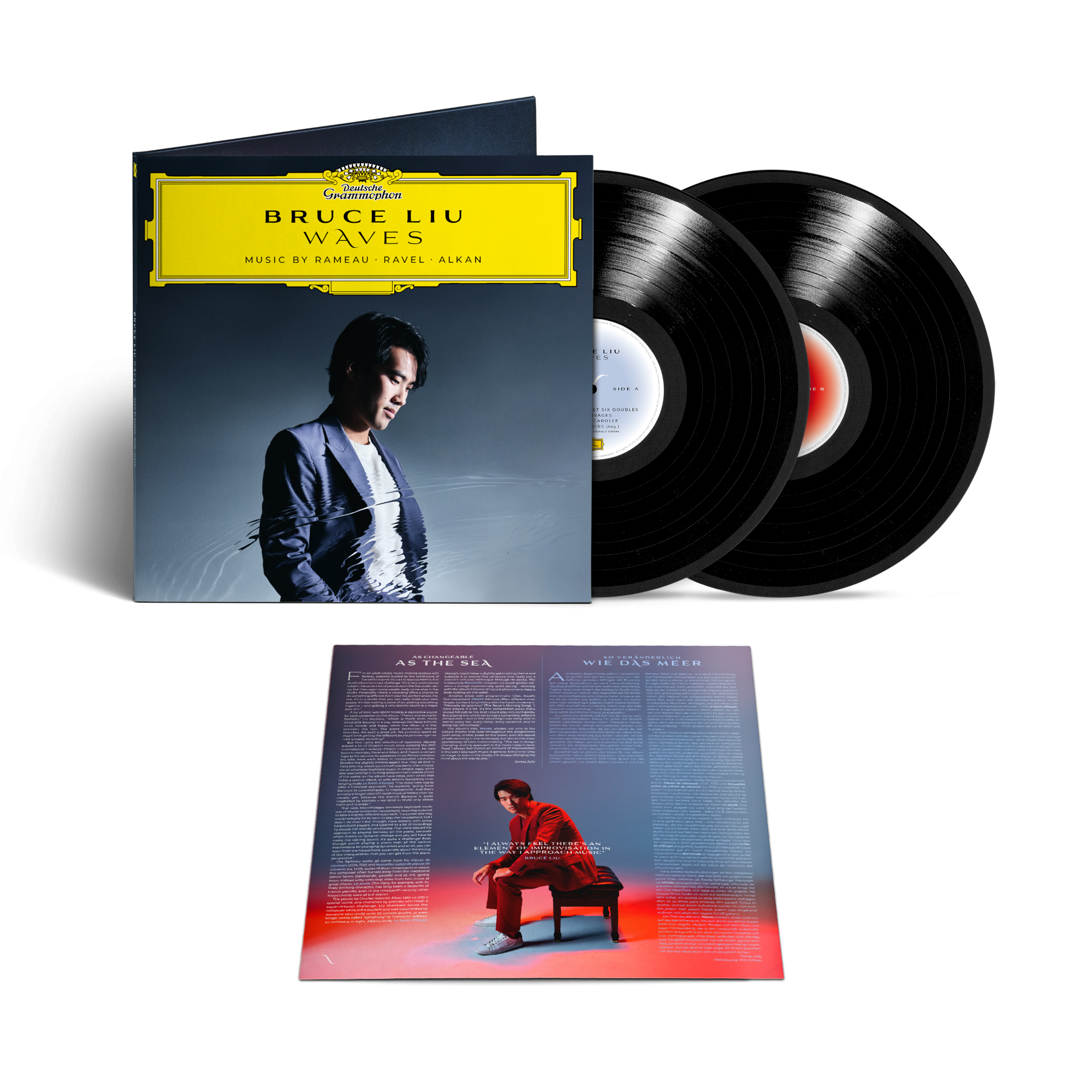 Bruce Liu Waves: Music by Rameau, Ravel, Alkan 2 Vinyl 316164