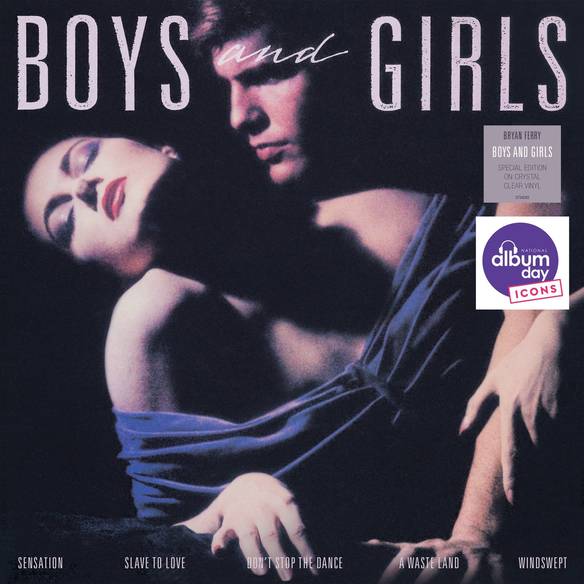 Bryan Ferry Boys and Girls Crystal Clear Vinyl LP 459835