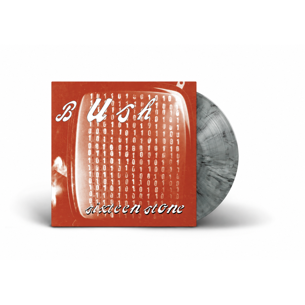 Bush Sixteen Stone Grey & Black Marble Vinyl 2LP 458713