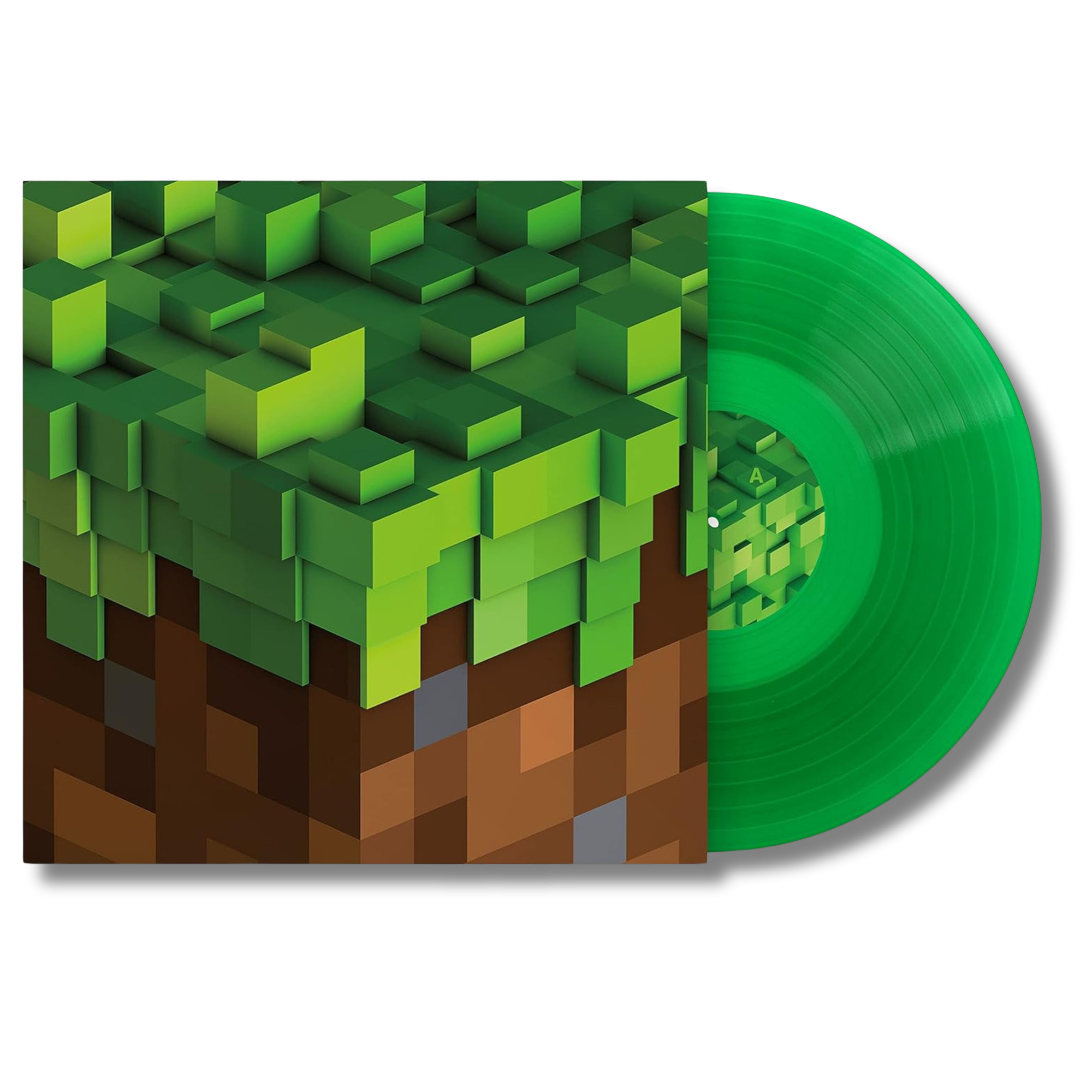 C418 Minecraft Volume Alpha Translucent Green Vinyl LP 444293