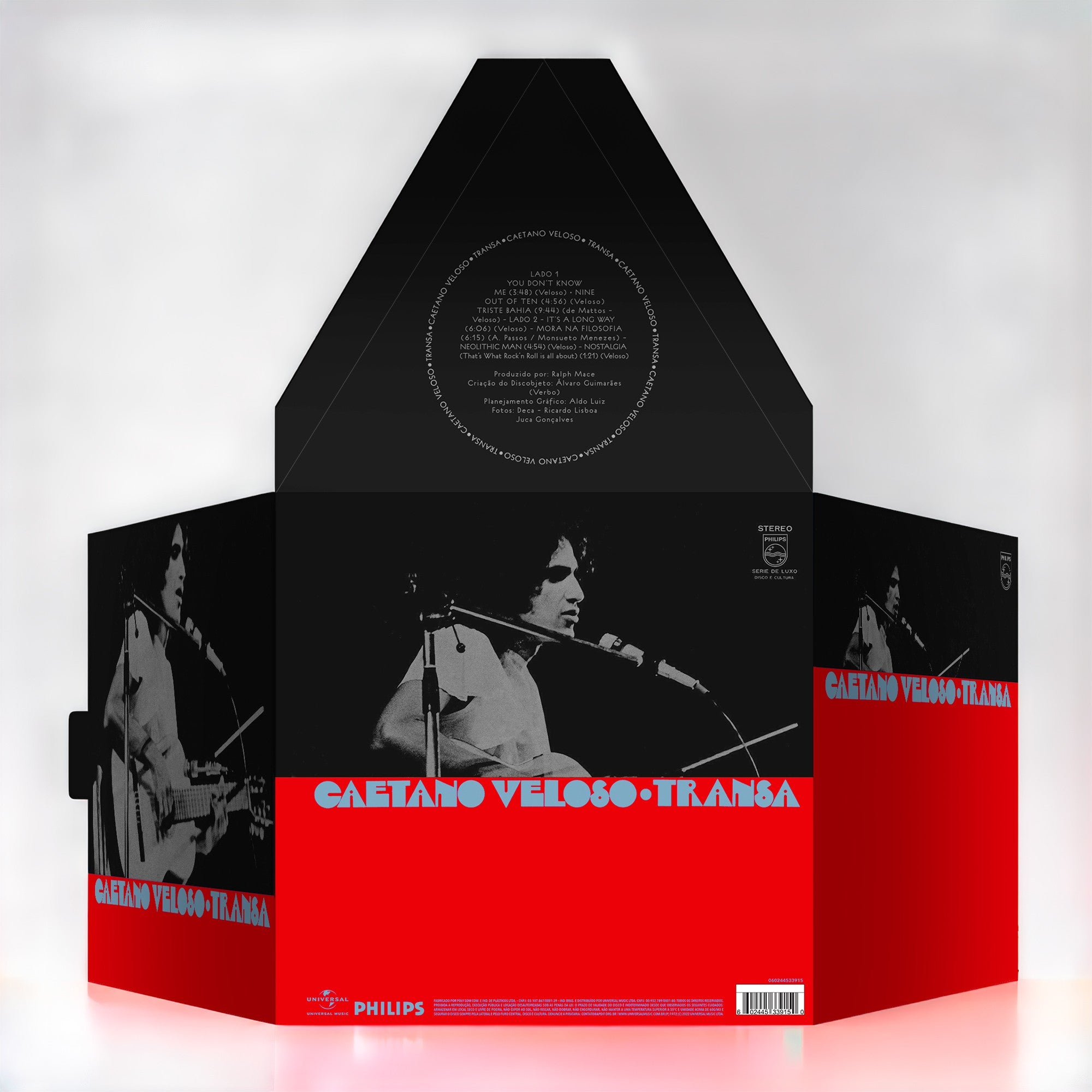 Caetano Veloso TRANSA 1LP Color grey 443245
