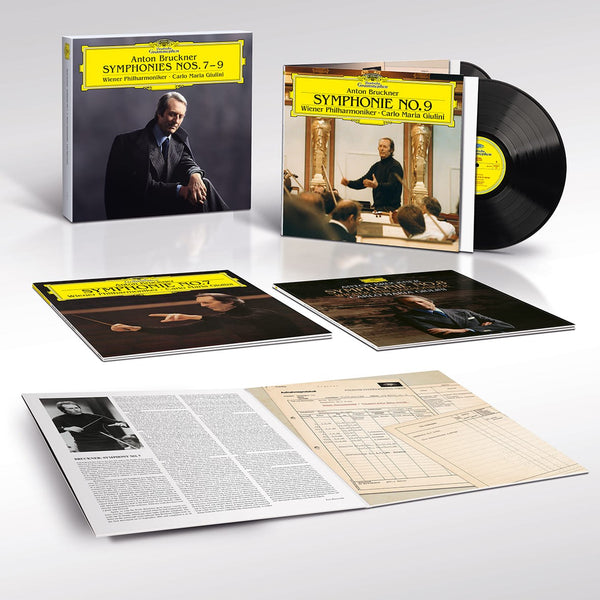 Carlo Maria Giulini - Bruckner: Sinfonien Nr. 7 - 9 (Limited Numbered 6LP Box)