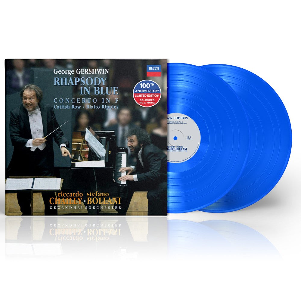 Chailly, Bollani, Gewandhausorchester George Gershwin: Rhapsody In Blue Limited Farbige 2 Vinyl 326713