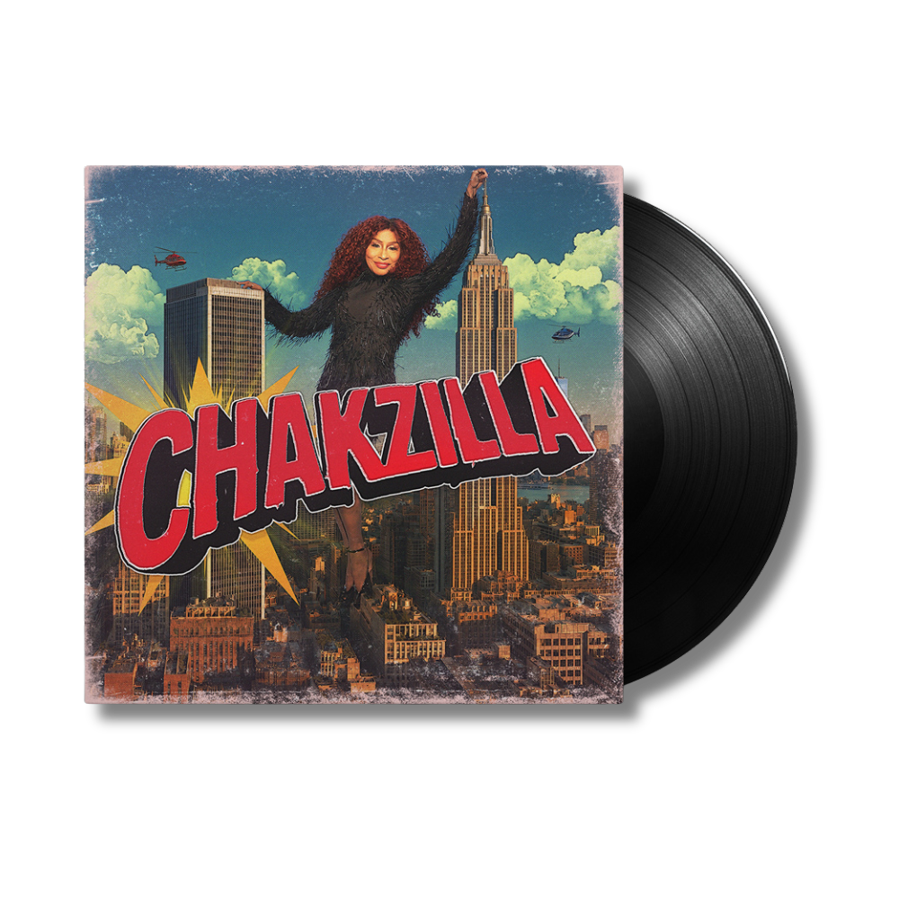Chaka Khan Chakzilla  Black Vinyl LP + Signed Artcard 451158