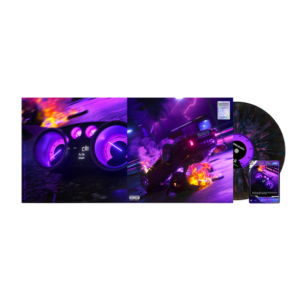 Chase Atlantic - Paradise (Black ice with pink and blue splatter LP)