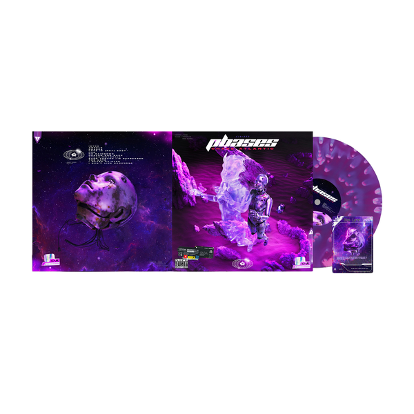 Chase Atlantic - Phases (Ghostly purple and pink LP)