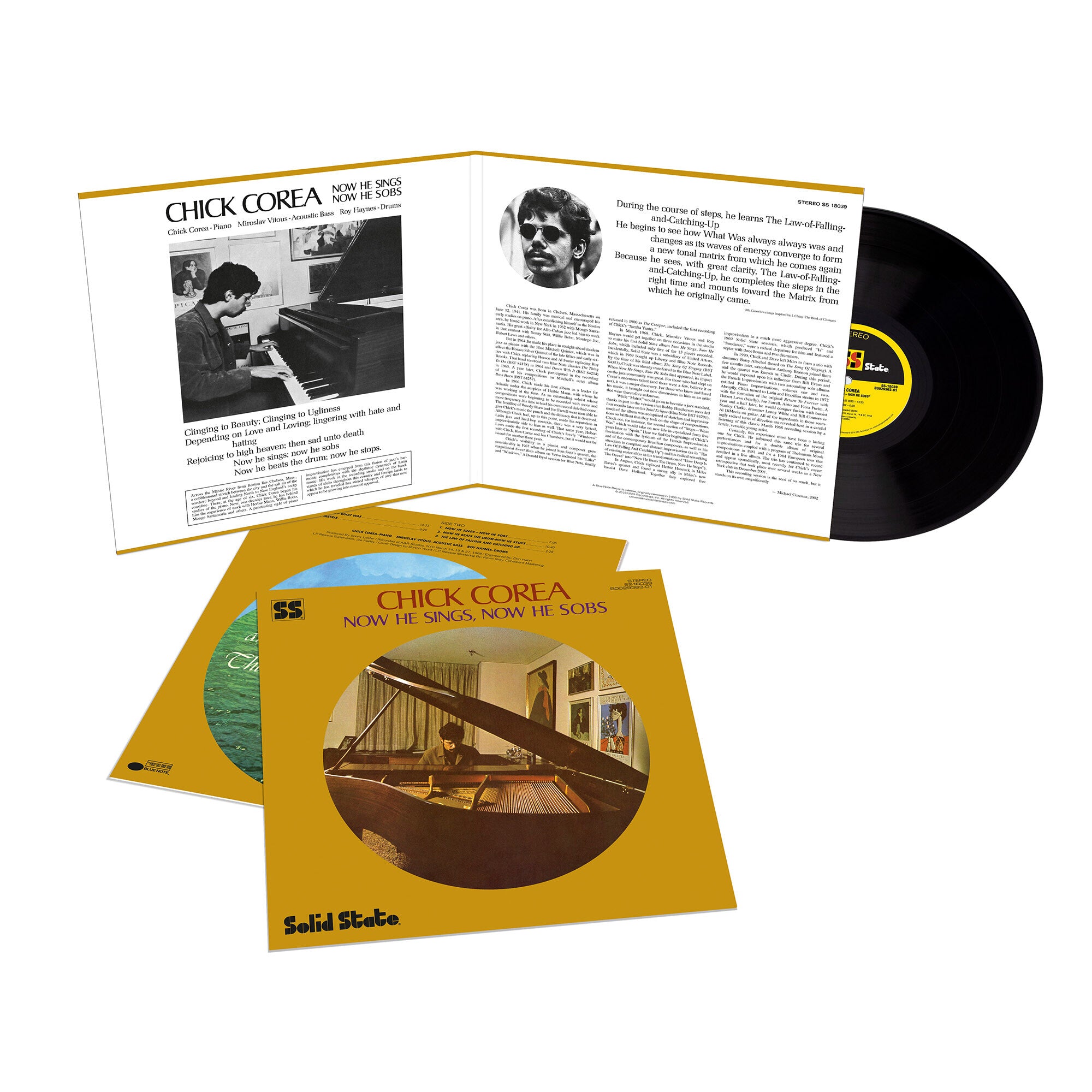 Chick Corea Now He Sings, Now He Sobs Tone Poet Vinyl 93445