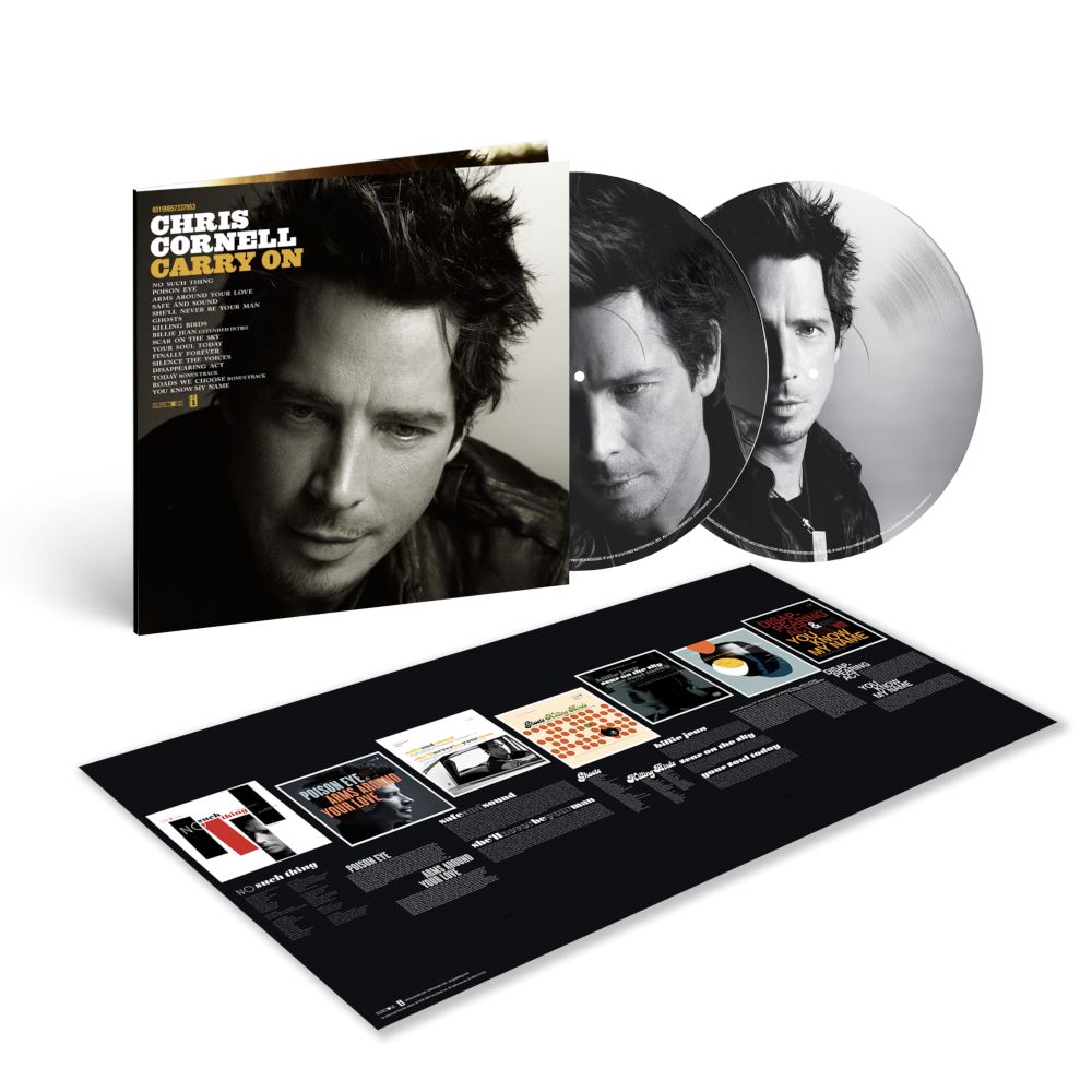 Chris Cornell Carry On  Exclusive Limited Picture Disc Vinyl 2LP 446430