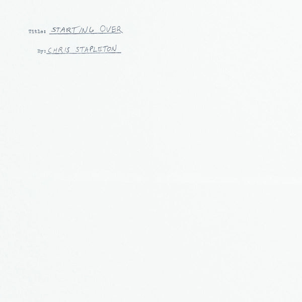 Chris Stapleton - Starting Over (Vinyl 2LP)