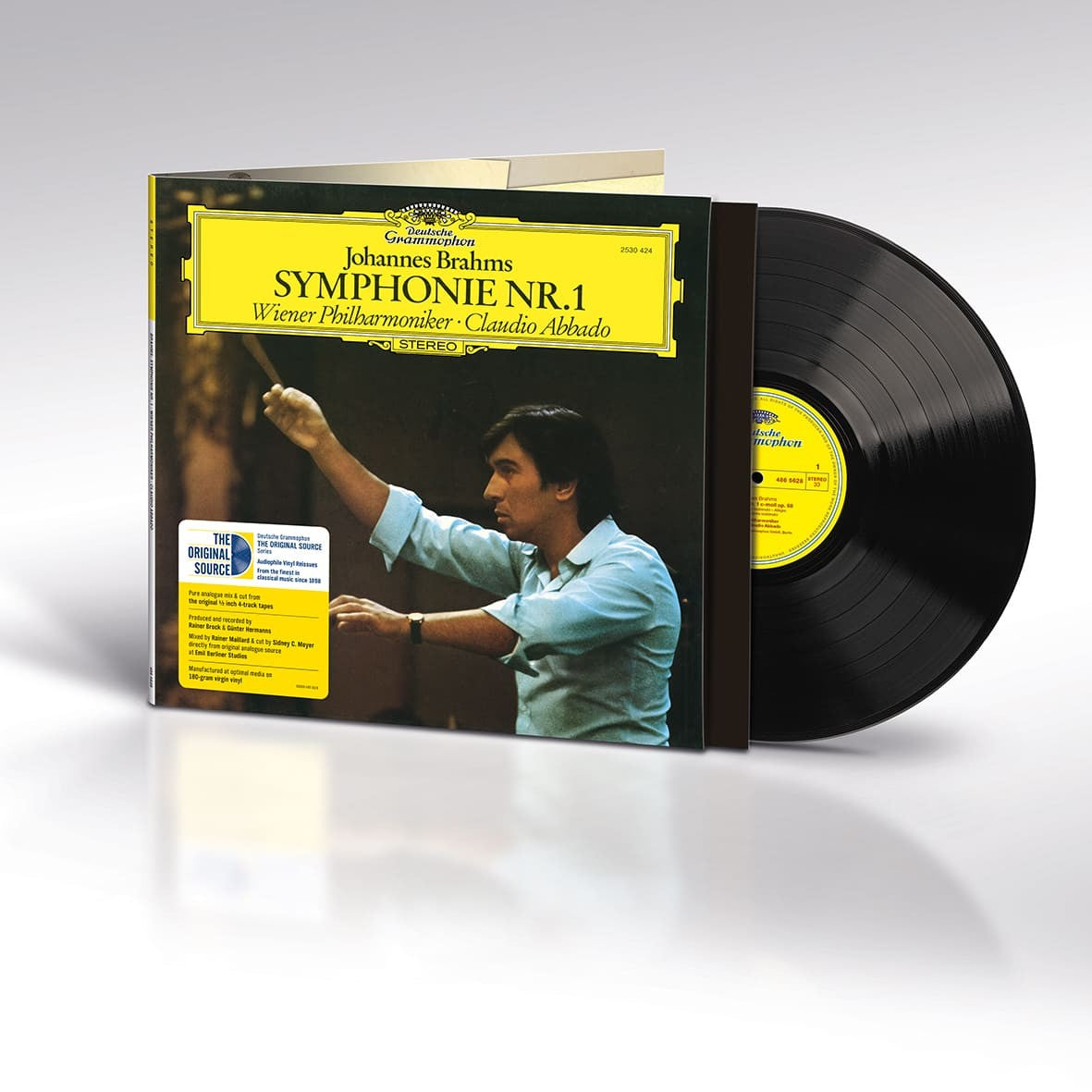 Claudio Abbado & Wiener Philharmoniker Brahms: Symphony No. 1 Original Source Vinyl 344992