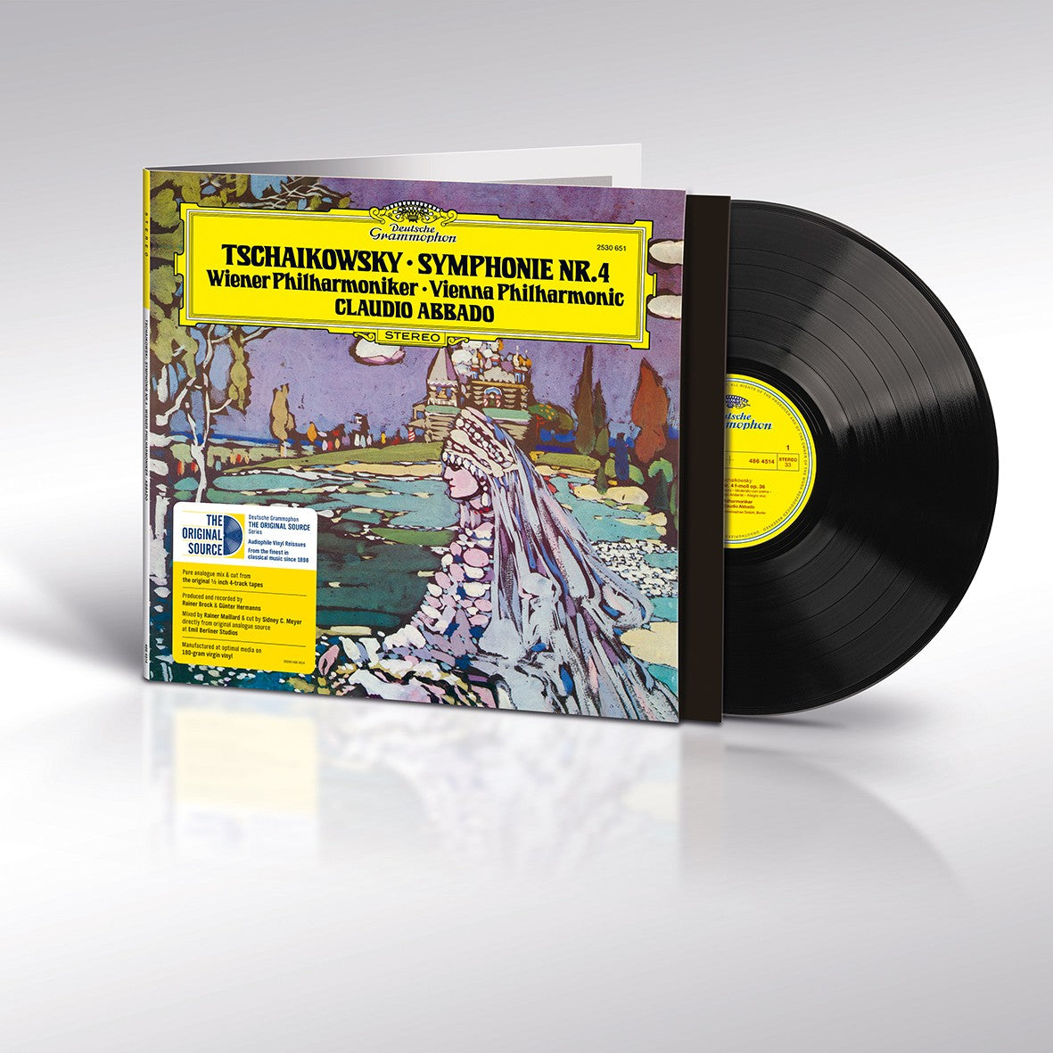 Claudio Abbado & Wiener Philharmoniker Tschaikowski: Sinfonie Nr. 4 Original Source Vinyl 332377