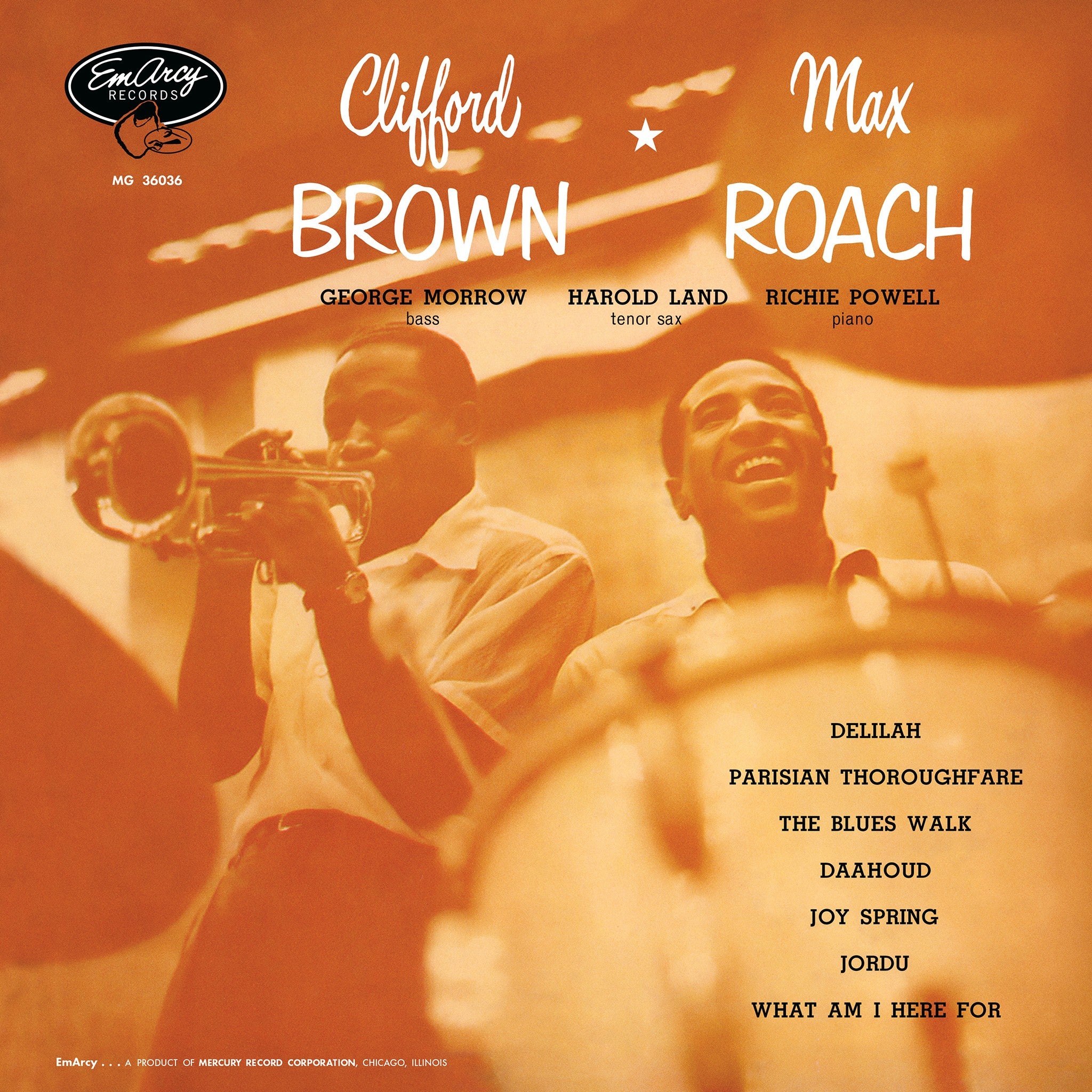 Clifford Brown & Max Roach Clifford Brown & Max Roach Acoustic Sounds Vinyl 423326