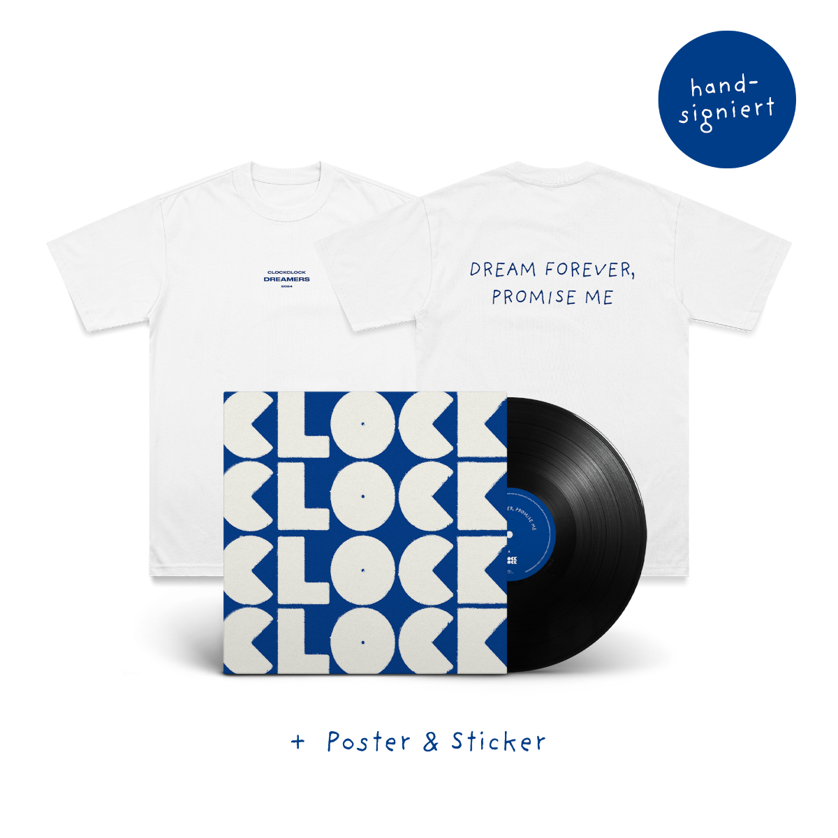 ClockClock Dreamers Vinyl handsigniert + Shirt 372953