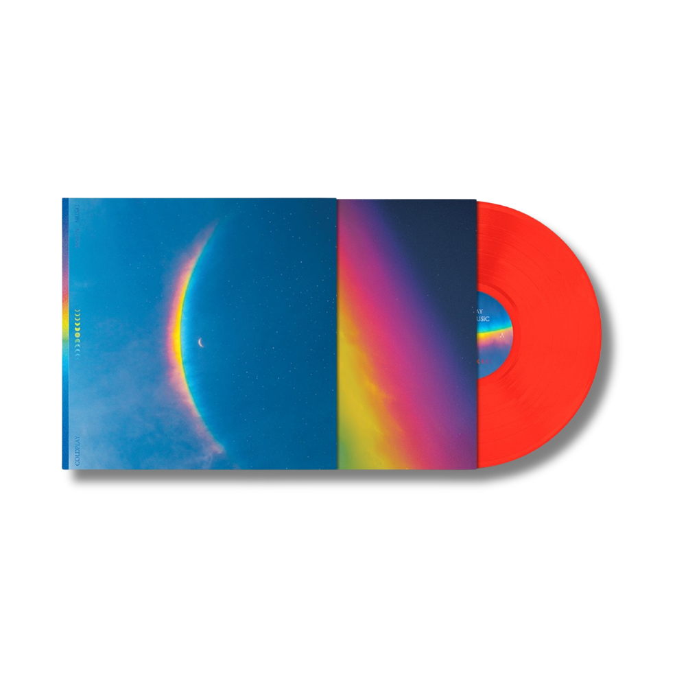 Coldplay Moon Music Limited Red Eco Vinyl LP 452424