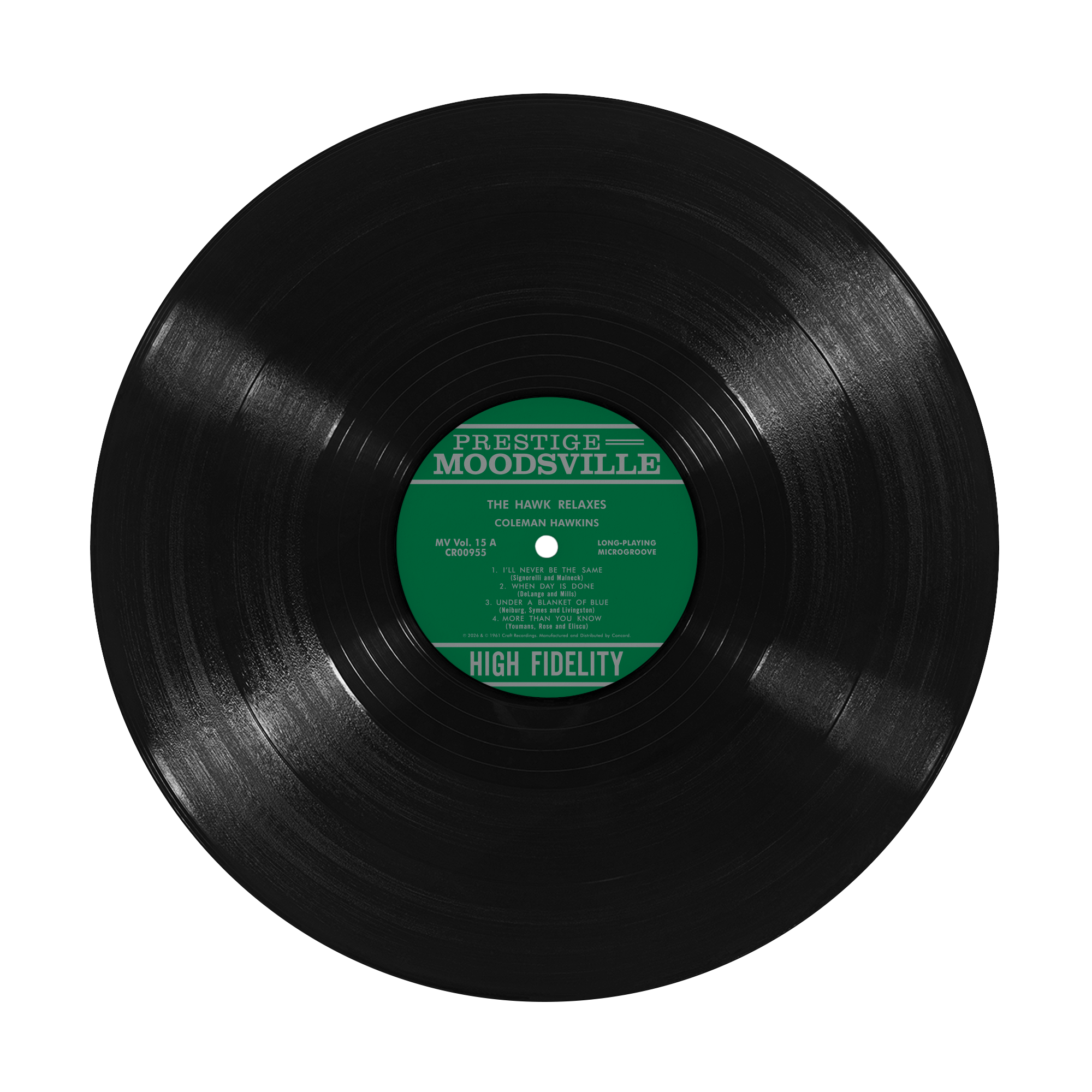 Coleman Hawkins The Hawk Relaxes Acoustic Sounds Vinyl 454381