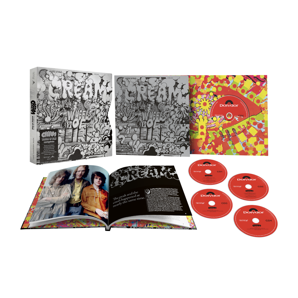 Cream Wheels of Fire  Expanded Deluxe Edition 5CD Box 441381