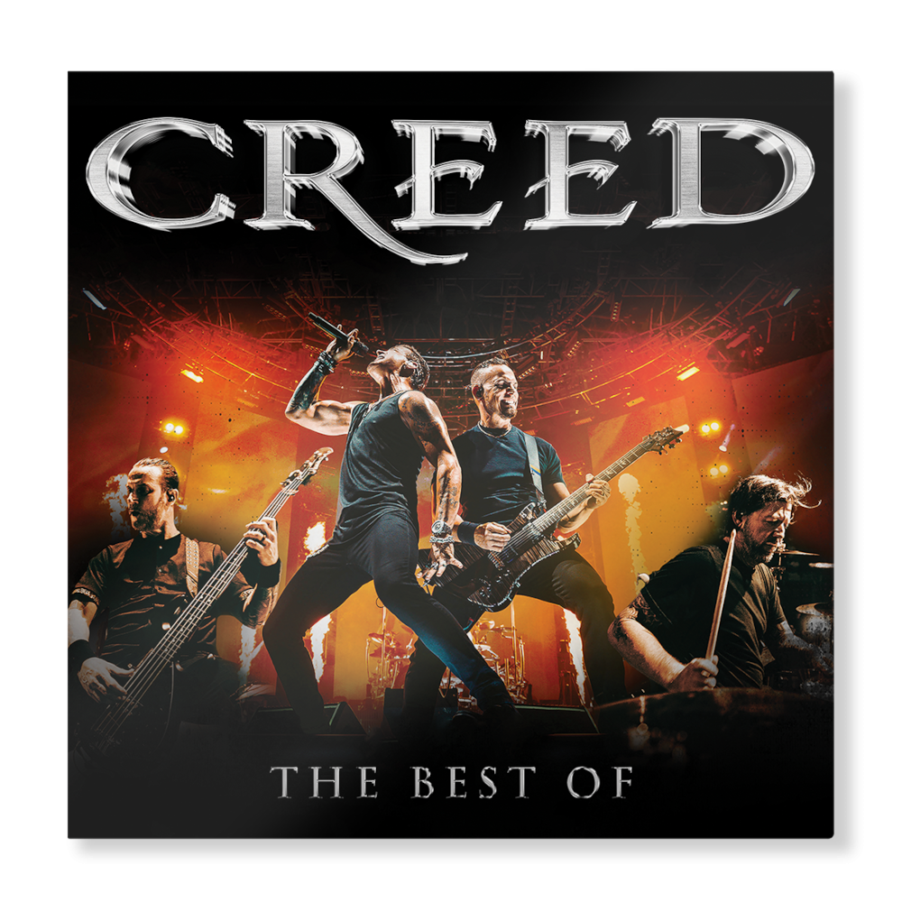Creed The Best of Creed Exclusive Red Smoke Vinyl LP 421944