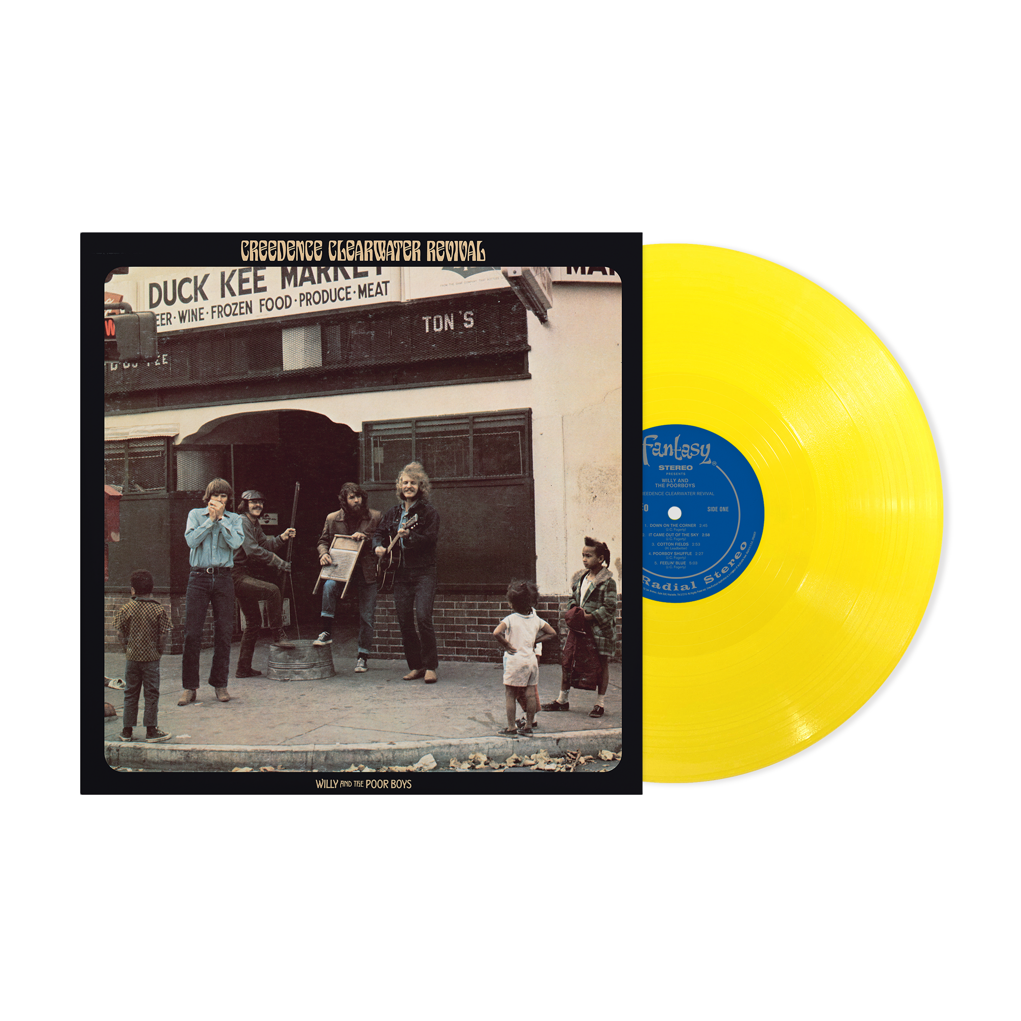 Creedence Clearwater Revival Willy and the Poor Boys LP - Colored Vinyl 391299