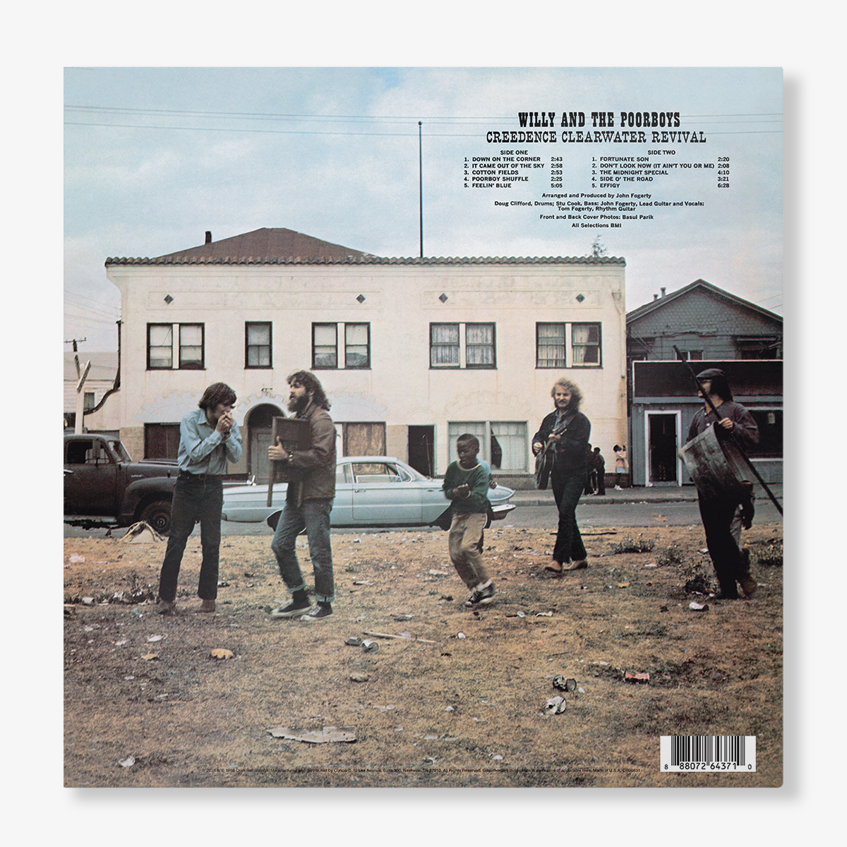 Creedence Clearwater Revival Willy and the Poor Boys LP - Colored Vinyl 391293