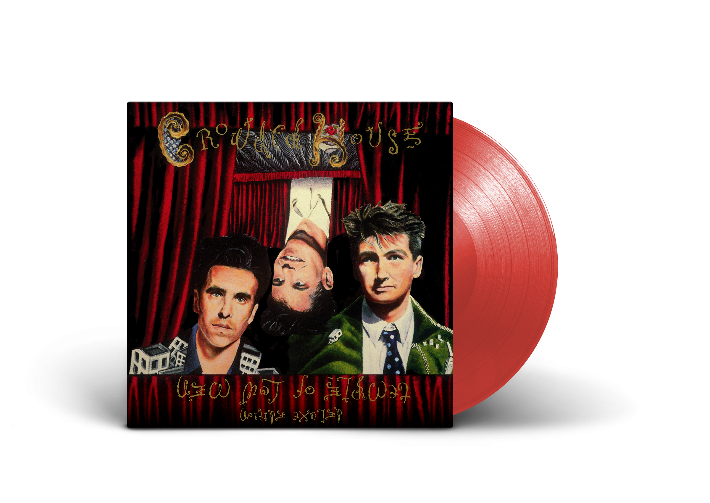 Crowded House Temple of Low Men 1LP Red 443099