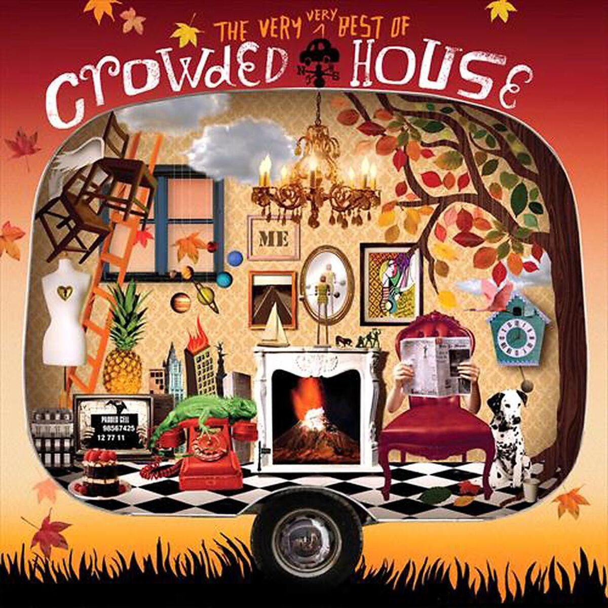 Crowded House The Very Very Best Of Crowded (2LP black) Vinyl LP 445607
