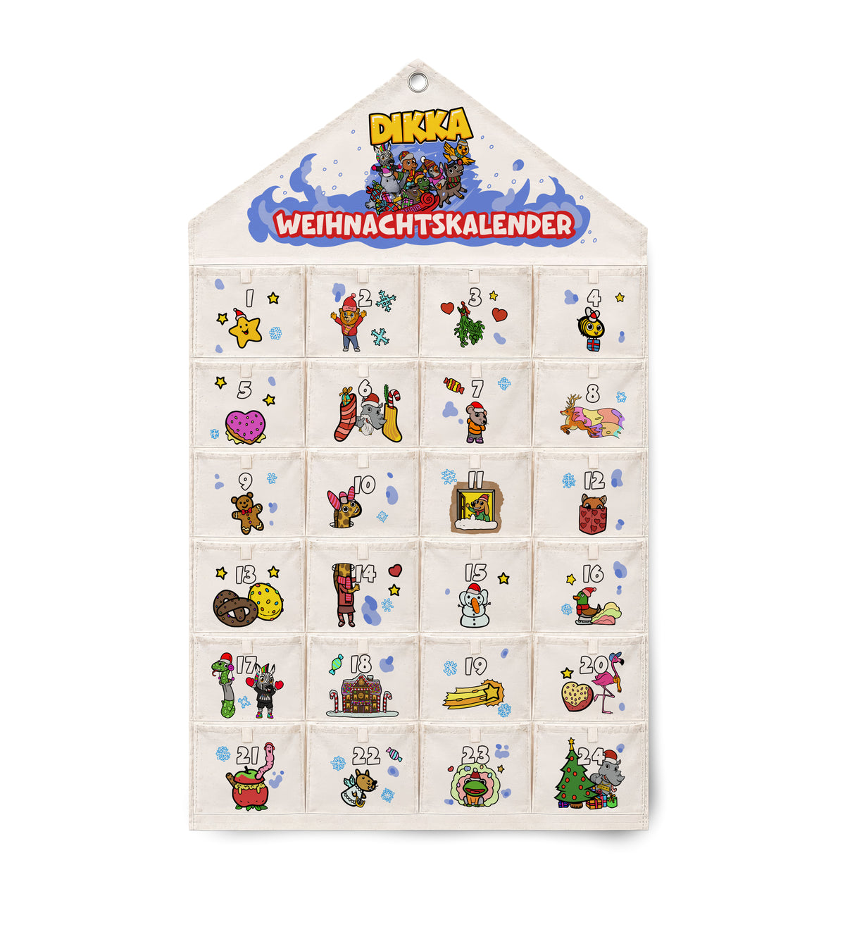 DIKKA DIKKE Weihnachten CD + Adventskalender 461709