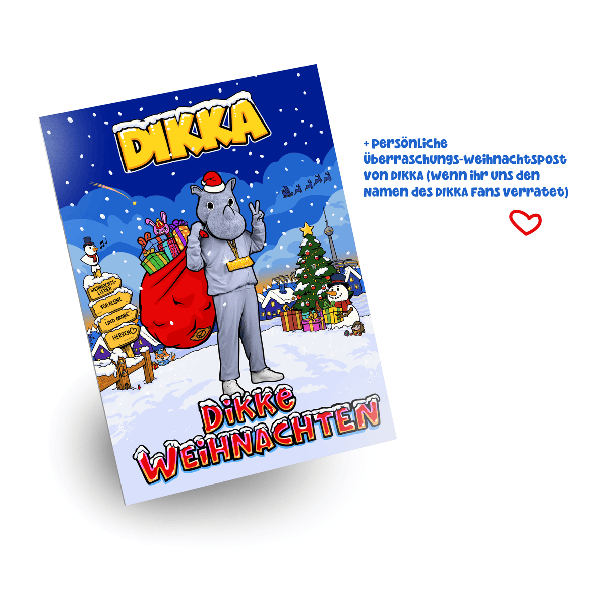 DIKKA DIKKE Weihnachten CD + Adventskalender  461743
