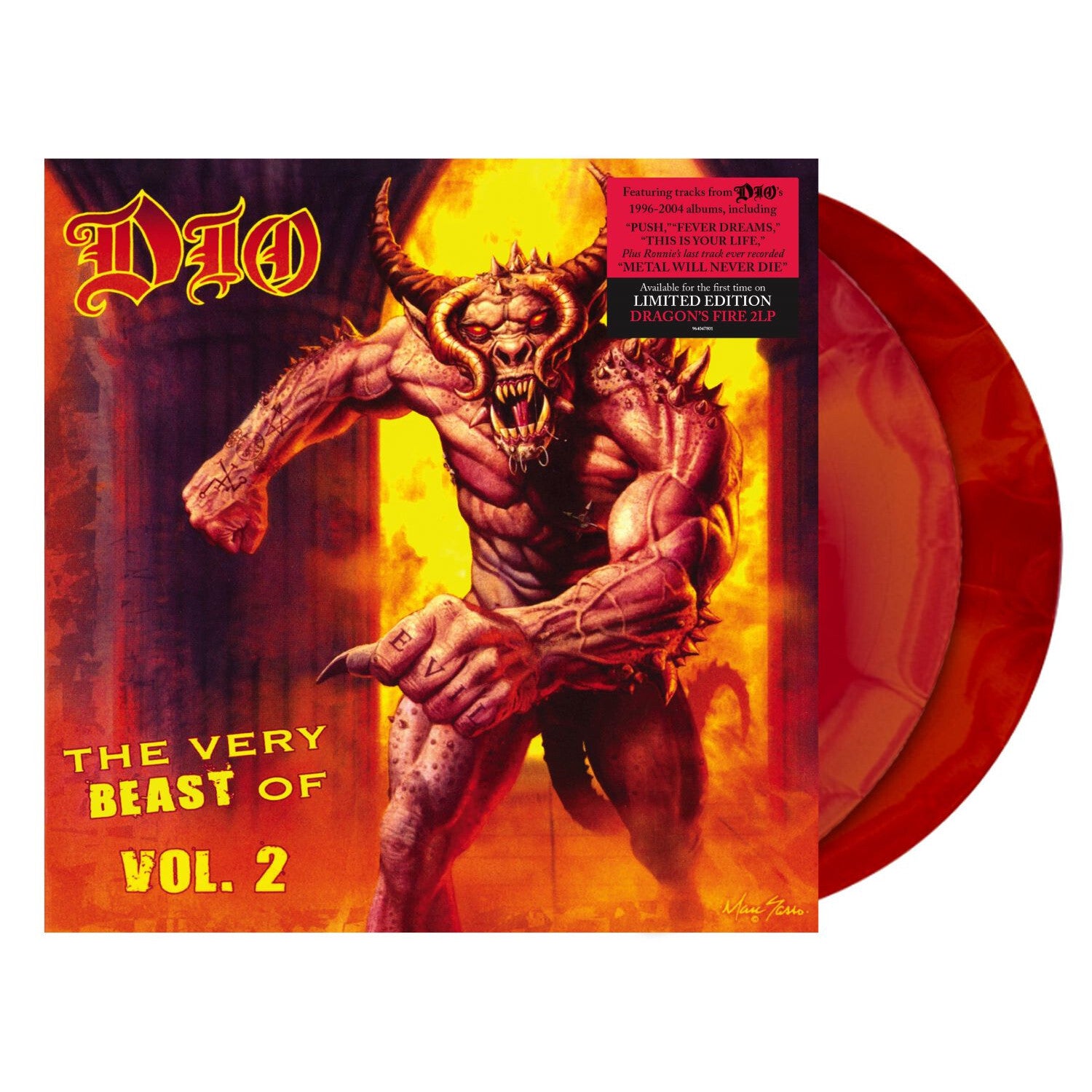 DIO The Very Beast Of Dio Vol. 2 2LP - Colored Vinyl 388918