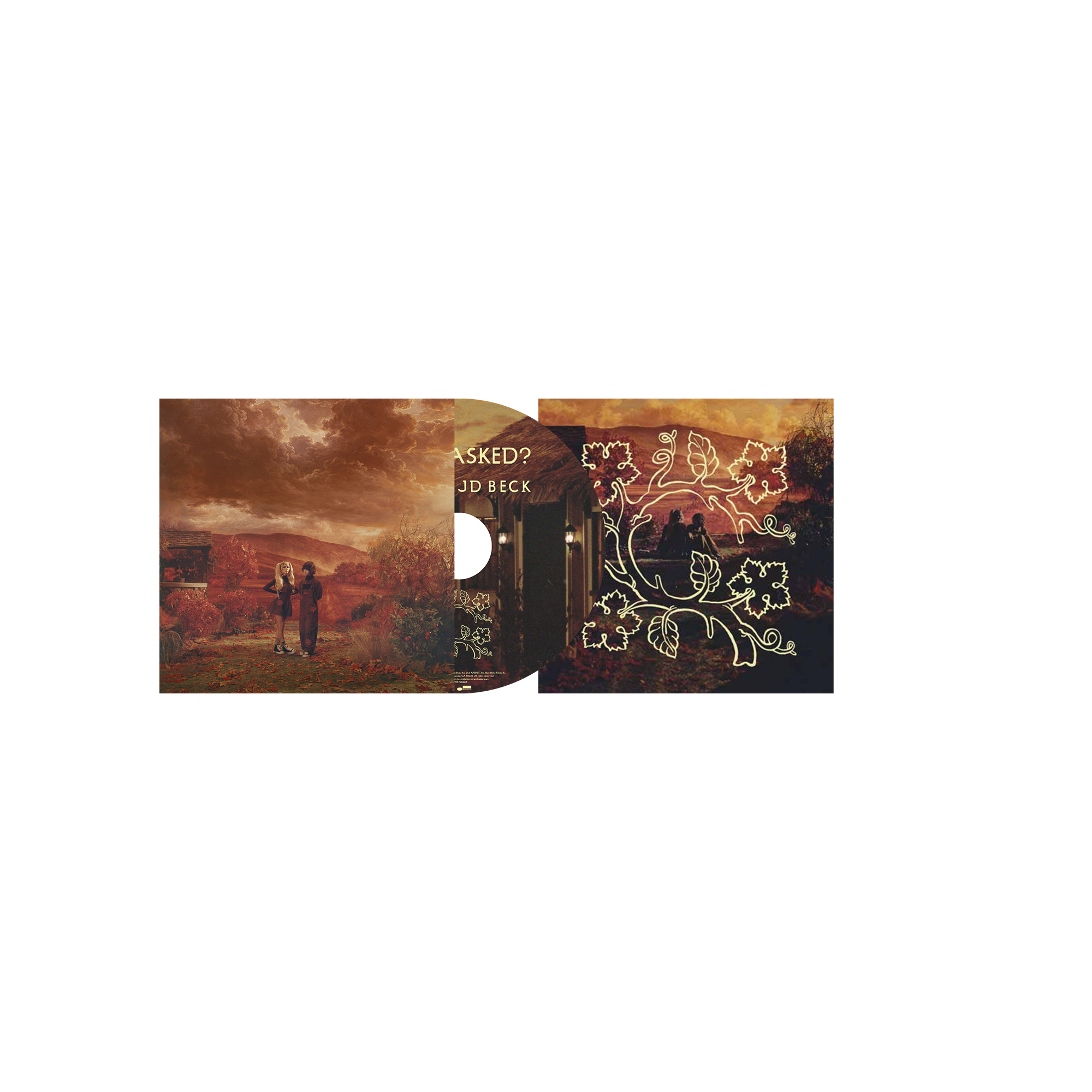DOMi & JD BECK WHO ASKED? CD + sign. Art Card 451482