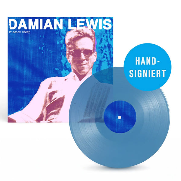 Damian Lewis - Mission Creep (Process Blue Vinyl LP + Signed Art Card)