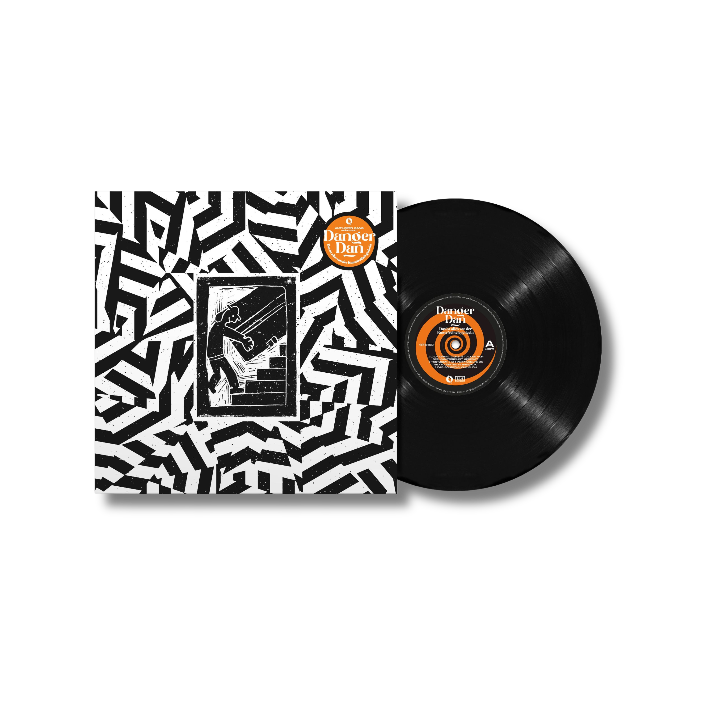 Danger Dan Das ist alles von der Kunstfreiheit gedeckt Black Vinyl LP 457647