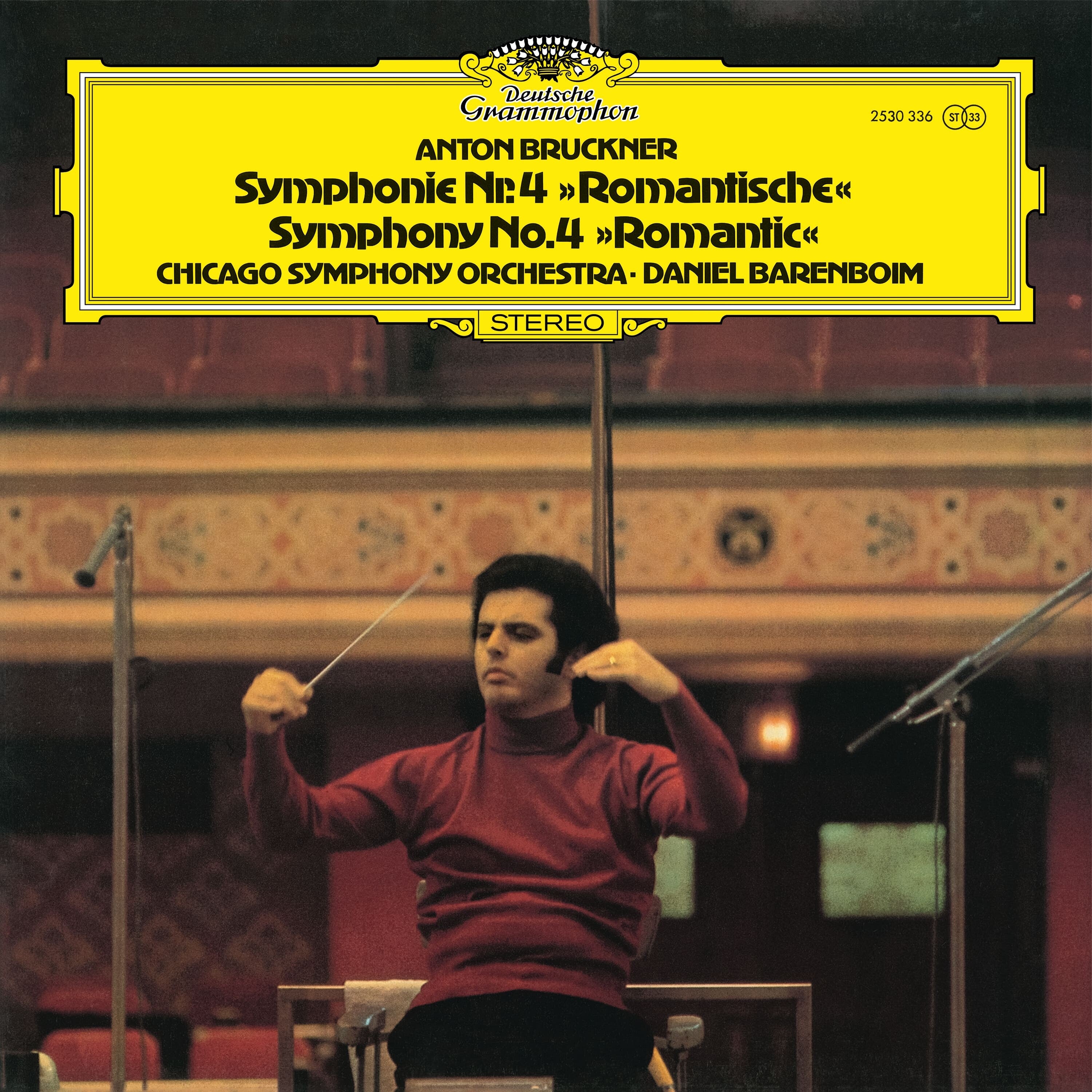 Daniel Barenboim & Chicago Symphony Orchestra Bruckner: Symphony No. 4 Original Source 2 Vinyl 344988