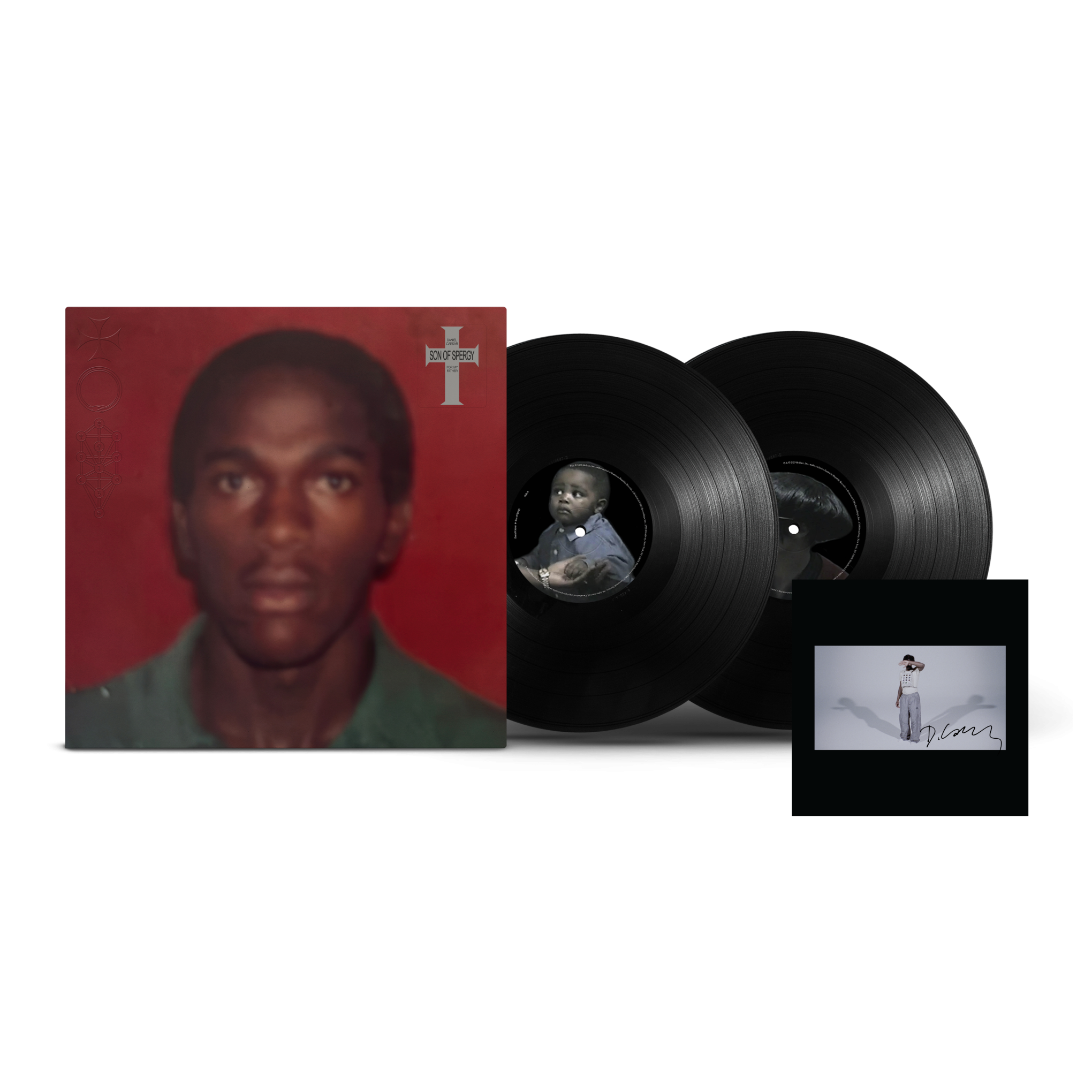 Daniel Caesar Son Of Spergy LP + Signed Art Card 422918