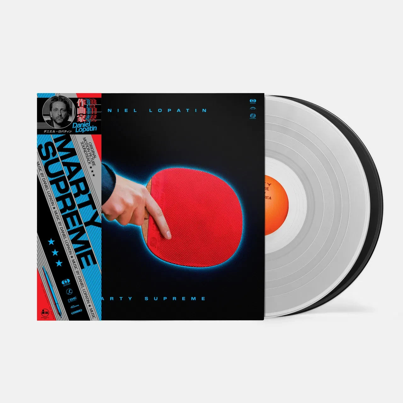 Daniel Lopatin Marty Supreme OST (Limited Black & Clear Vinyl Edition) Black & Clear Vinyl 2LP - mit Obi & Poster 439143
