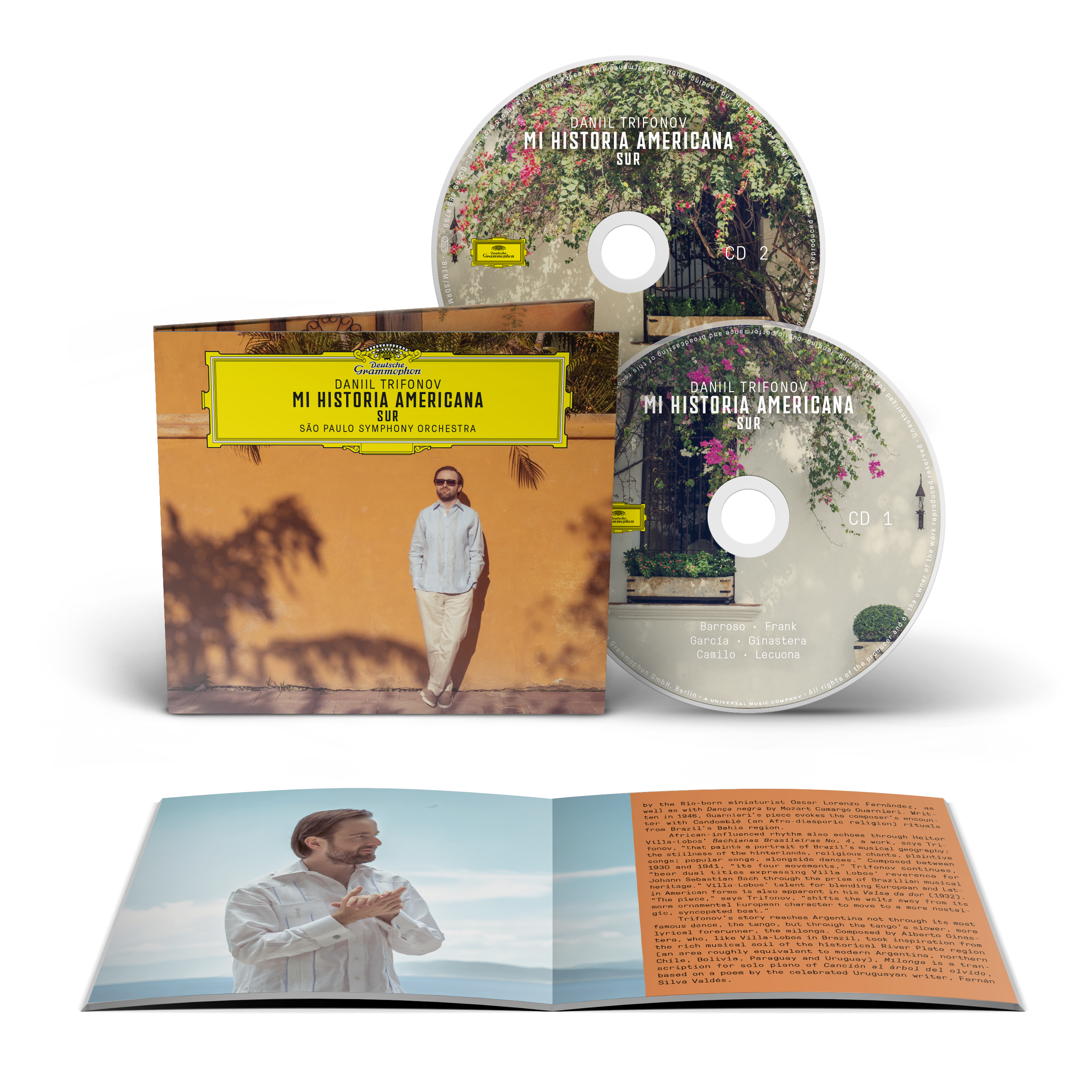 Daniil Trifonov & São Paulo Symphony Orchestra MI HISTORIA AMERICANA – SUR 2CD Digipack 453917