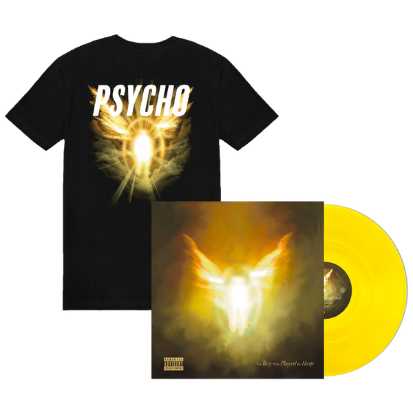 Dave - The Boy Who Played the Harp (Yellow 2LP Vinyl + Sacred Psycho Tee)