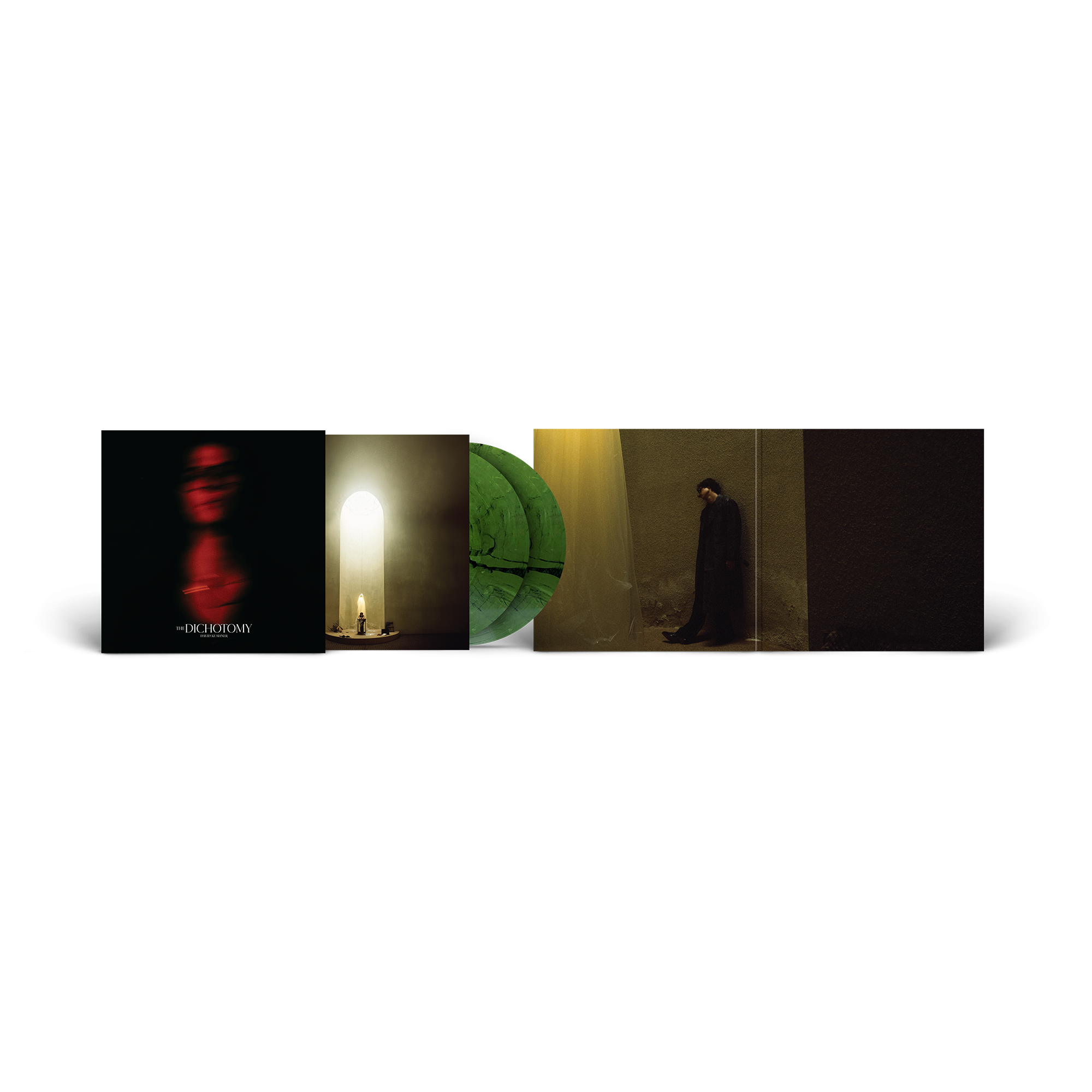 David Kushner The Dichotomy 2LP - Green Coloured Exclusive + Signed Art Card 370370