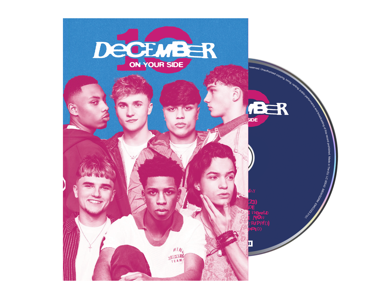 December 10 On Your Side Tenners Mini Magazine CD + Signed Poster 452130