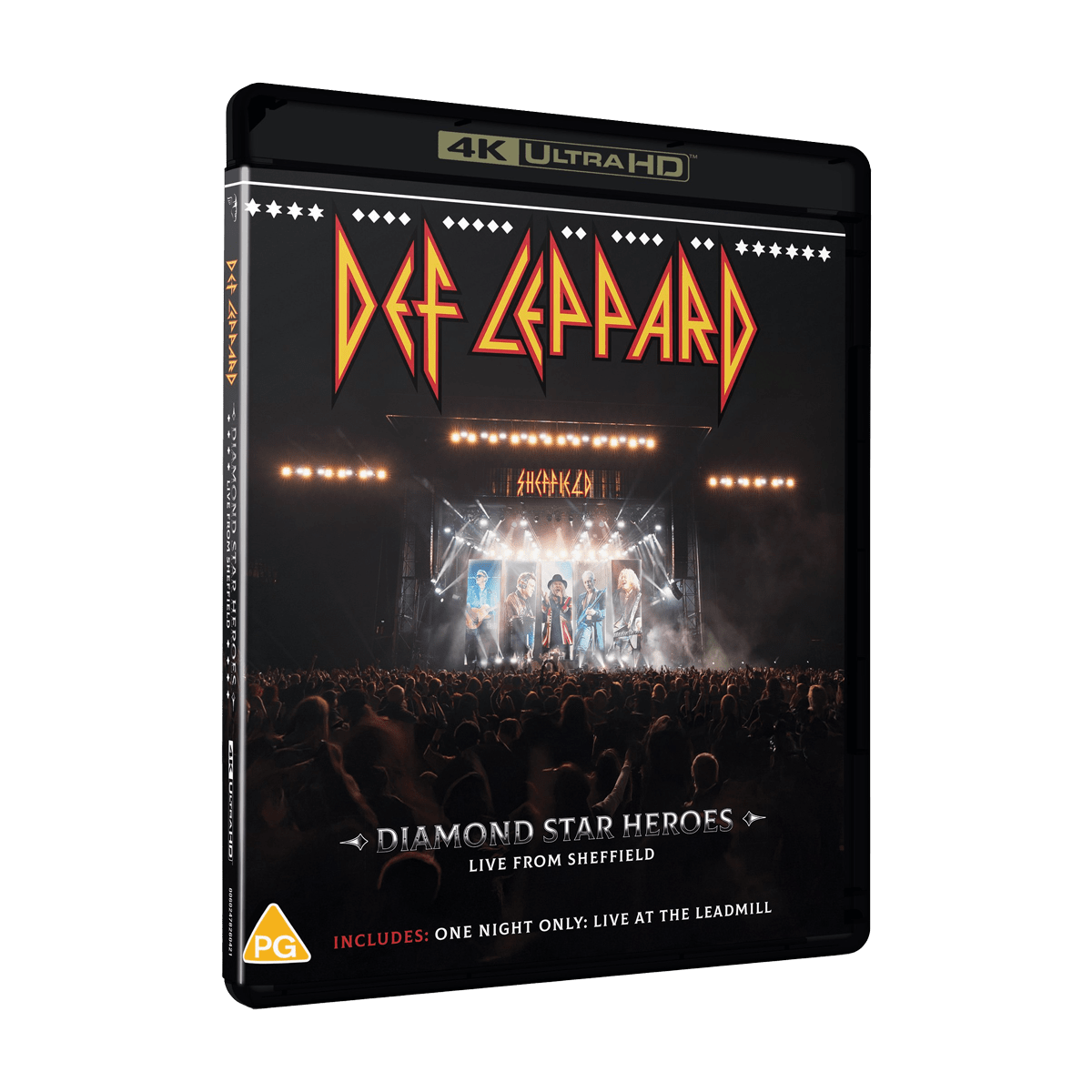 Def Leppard Diamond Star Heroes Live From Sheffield 4K UHD 428410