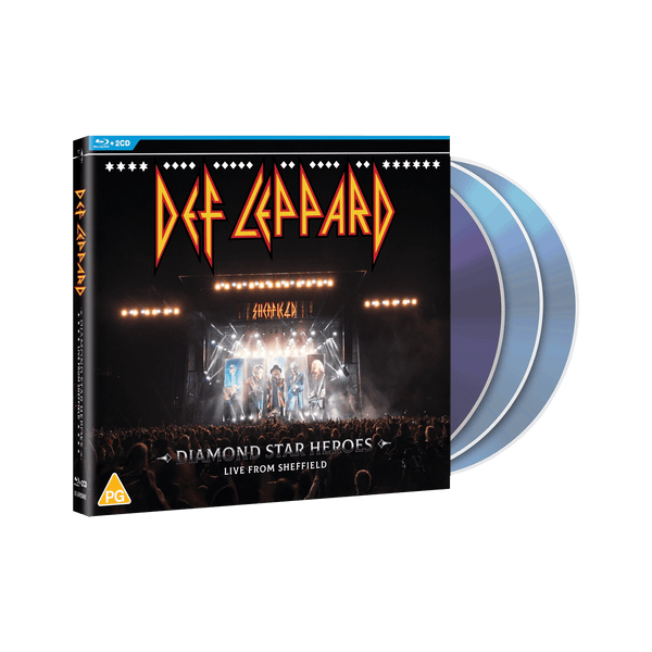 Def Leppard - Diamond Star Heroes Live From Sheffield (Blu-ray+2CD)