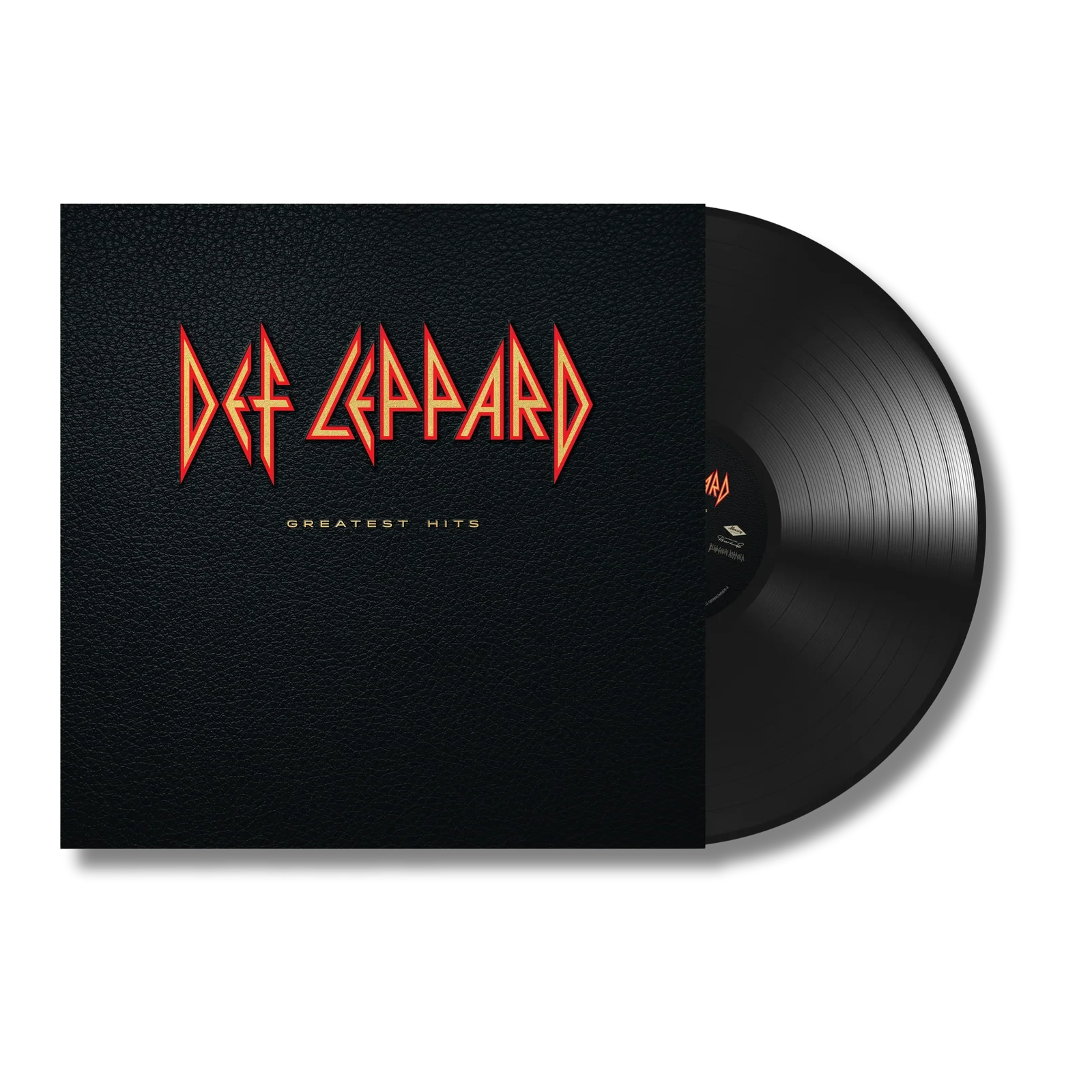 Def Leppard Greatest Hits 1LP Black + Signed Print 447010