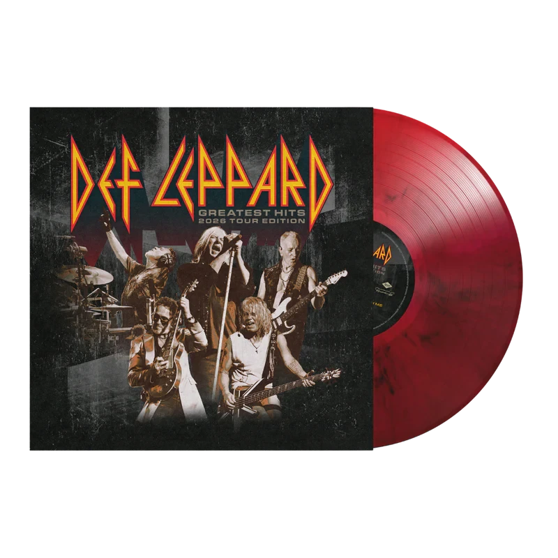 Def Leppard Greatest Hits  1LP Tour Edition + Signed Print 447002