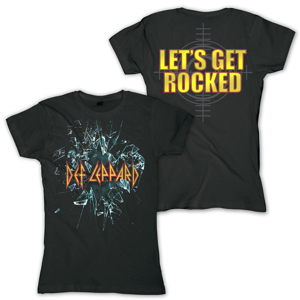 Def Leppard Let's Get Rocked Girlie Shirt 96819