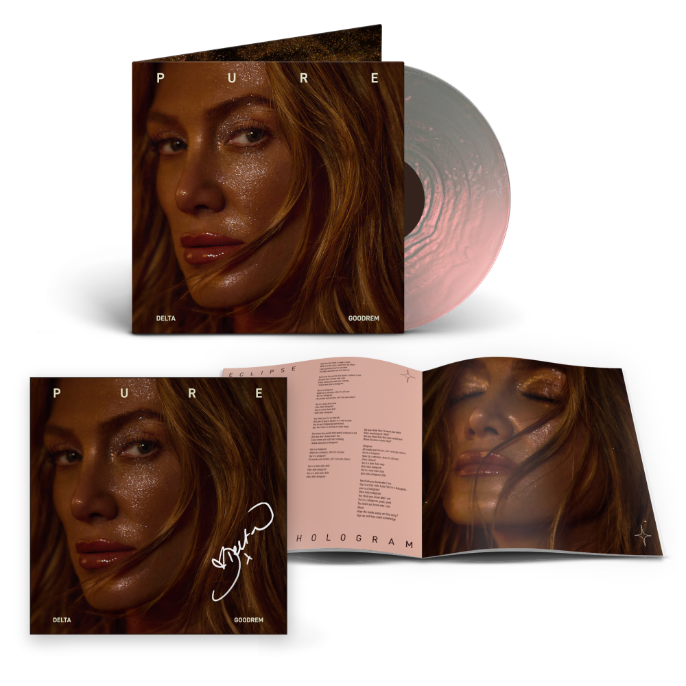 Delta Goodrem PURE Limited Deluxe Colour LP + Limited Signed Art Card 453509
