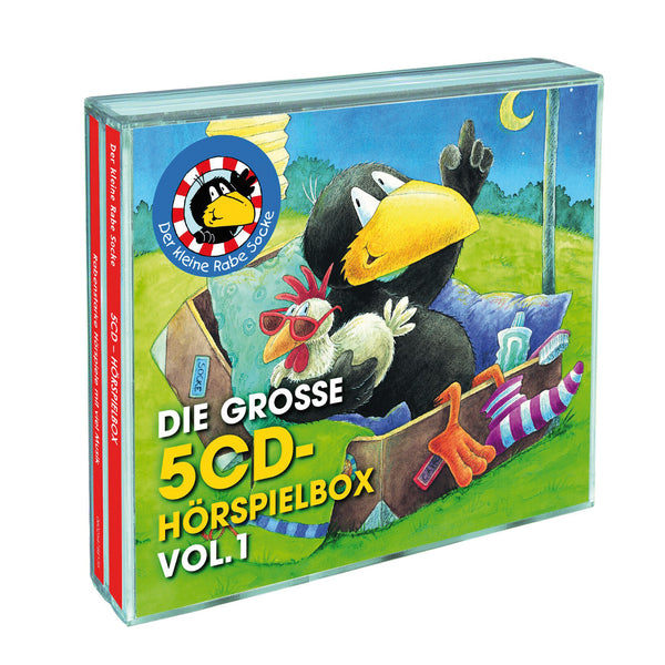 Der kleine Rabe Socke - Die große 5-CD Hörspielbox Vol. 1 (CD Hörspielbox)