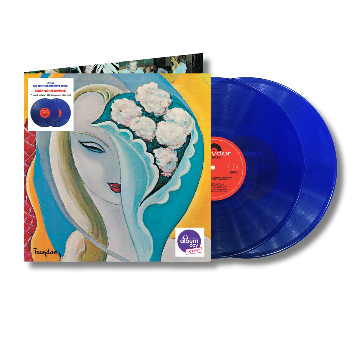 Derek & The Dominos  Layla And Other Assorted Love Songs  Transparent Blue Vinyl 2LP 460059
